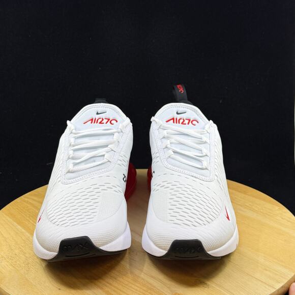 Nike Air Max 270 White University Red Black BV2523-100 Men\'s Size 11 NEW Shoes main image 6